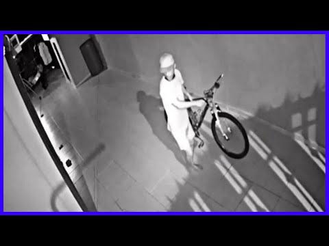 Arrestan hombre acusado de robarse una bicicleta, hecho quedo registrado en cámara de vigilancia