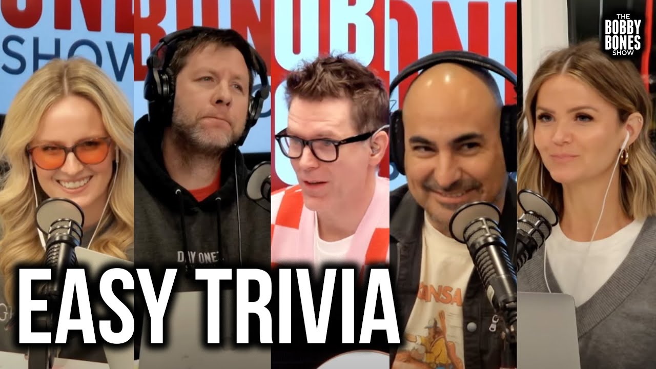 The Bobby Bones Show Competes in Super Easy Trivia