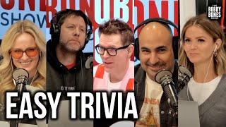 The Bobby Bones Show Competes in Super Easy Trivia