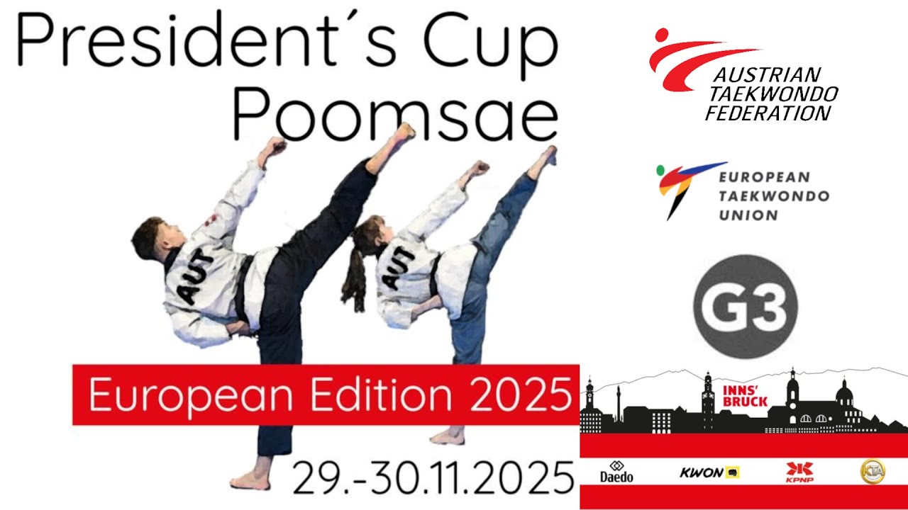 President's Cup Poomsae 2025 - Day 1 / Court 3
