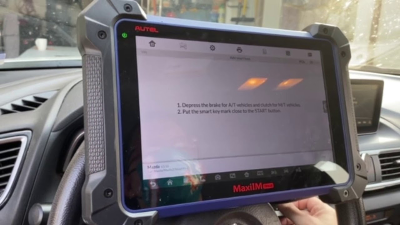 IM608 Mazda 3 2016 smart key programming