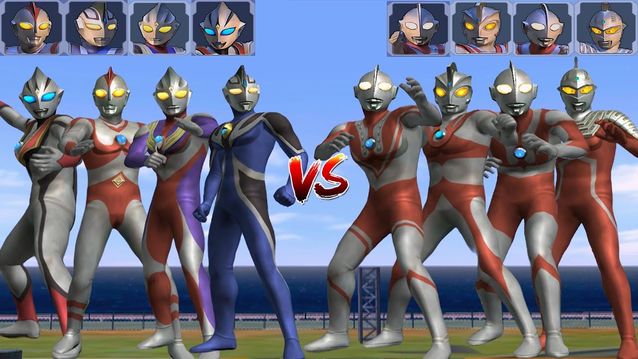 UFE: Evil Digga/Ultraman 80/Ultraman Tiga/Ultraman Agul vs Zoffy/ACE/Ultraman/UItra Seven