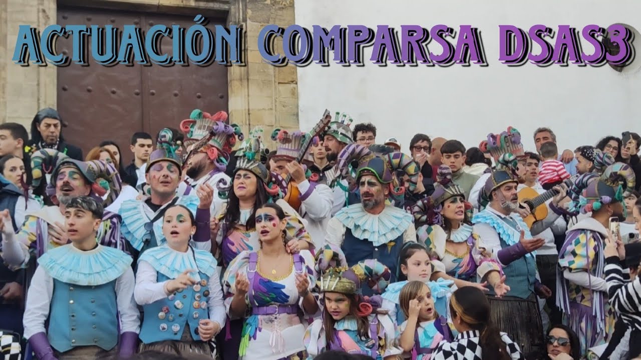 ACTUACIÓN COMPARSA DSAS3 | PRESENTACIÓN, PASODOBLES Y FINAL DE POPURRI | SANTO DOMINGO