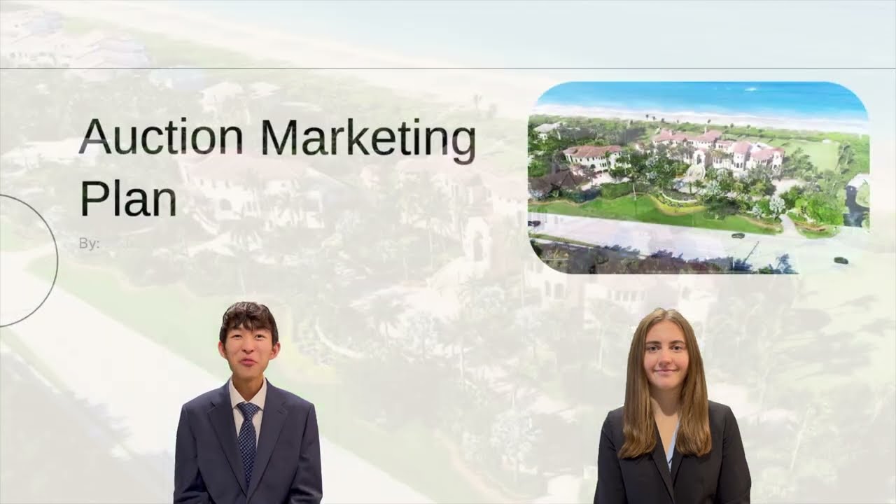 Homestead High School | DECA Auction Marketing Campaign Challenge | William and Katherine | 2025