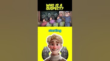 Who Is The Suspect😲? #riddles#quiz #riddle #riddlechallenge #quizzes #memes #funny #meme #animation
