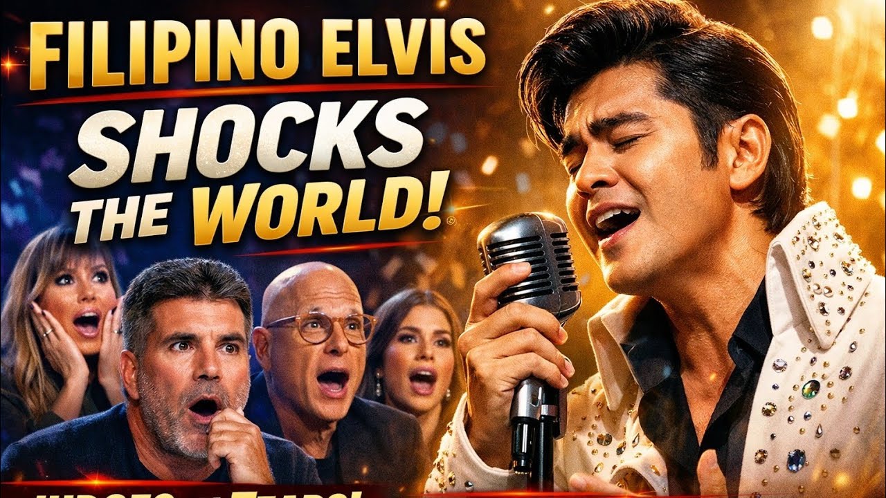 Filipino Contestant Brings Elvis Back — AGT Judges in Absolute Shock 😱🎤