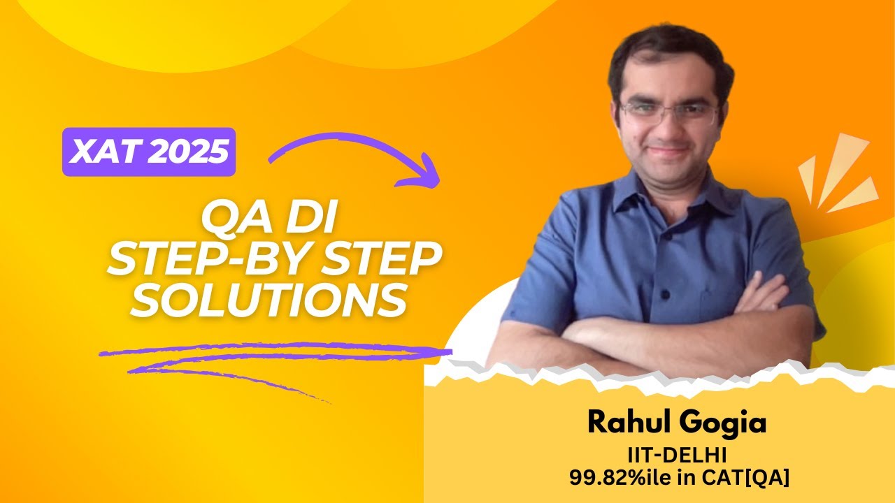 XAT 2025 Complete solutions | QUANTITATIVE APTITUDE - YouTube