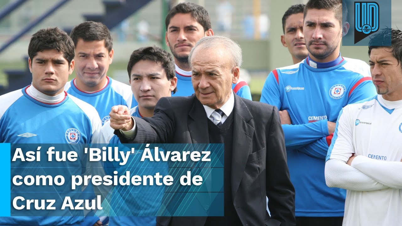 🚂 'BILLY' ÁLVAREZ: Más de 30 años y pocos logros con Cruz Azul, así fue su era como presidente 🔵⚽