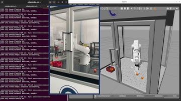 Pick and Place Task - ROS2 Robot Simulation and Control (ABB IRB120 + Schunk EGP-64)