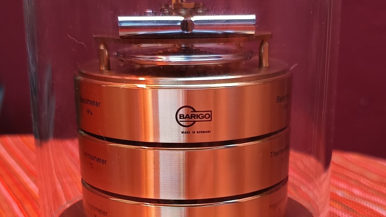 Estación Meteorologica Barigo Made in Germany Barómetro , Higrómetro y Termómetro