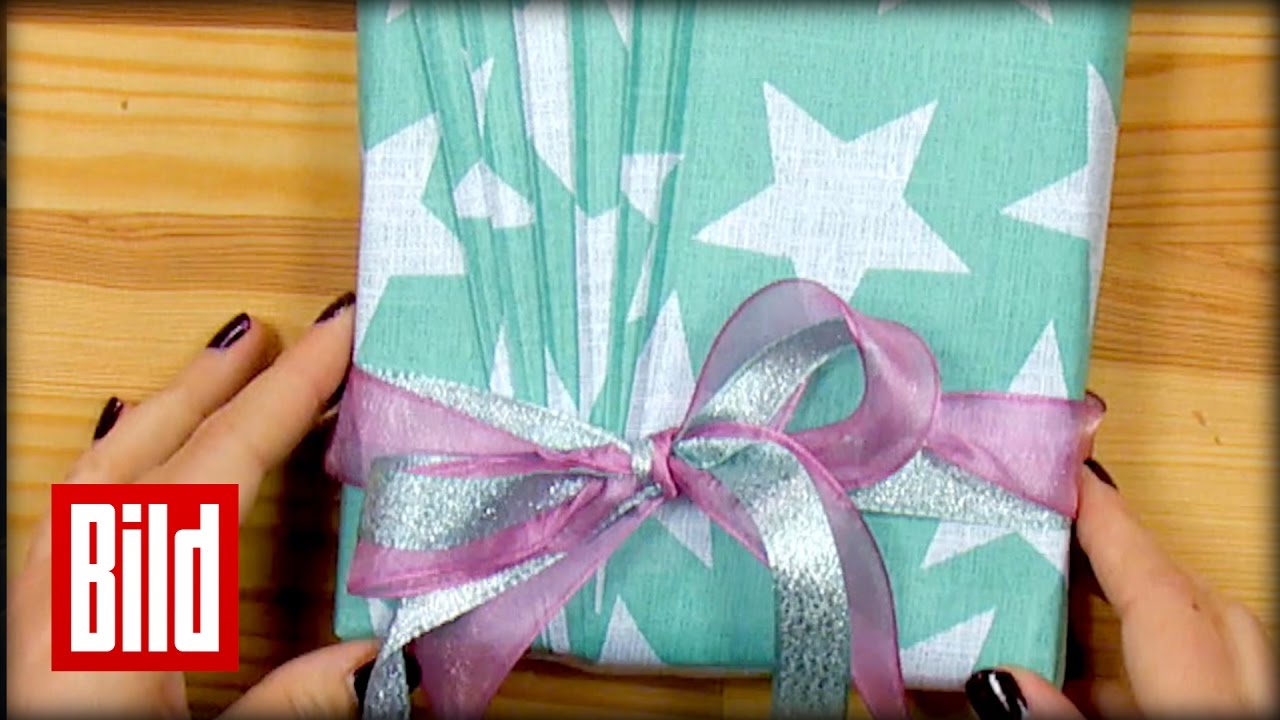 Fecher Geschenke Richtig Verpacken Youtube