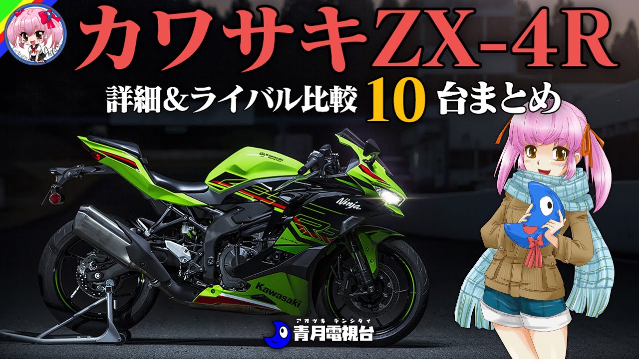 ZX-4R: Kawasaki has it all figured out! A compilation of 10
