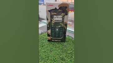 Lava A1 Josh Keypad Phone Militry grade #new look# viral video#