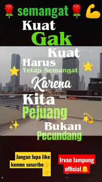 kata kata motivasi semangat💪💪#shorts #youtubeshorts #status #lampung