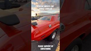 Revving Up Fun: Dodge Challenger at the Trunk or Treat Car Show! #dodgechallenger #holloween #shorts