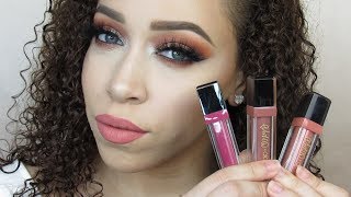 Palladio x Casey Holmes Matte Liquid Lip Swatches (Fair/Light Skin Tone) | JustJasmine24
