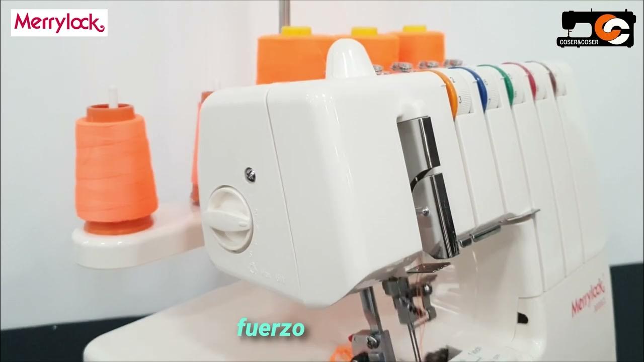 merrylock 2 en 1 3000CL - YouTube