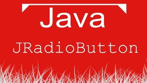 Aula de Java 054 - JRadioButton, botão de opções