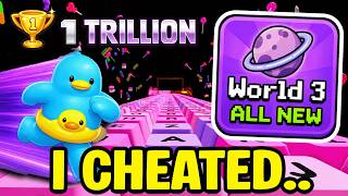 I BEAT ALL WORLD 3 NEW STAGES and got 1 TRILLION WINS in +1 KEYBOARD ESCAPE..