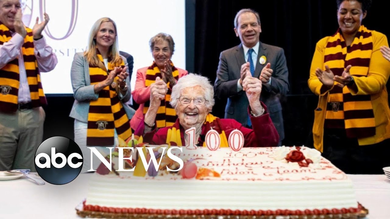 Loyola-Chicago holds 100th birthday party for superfan Sister Jean