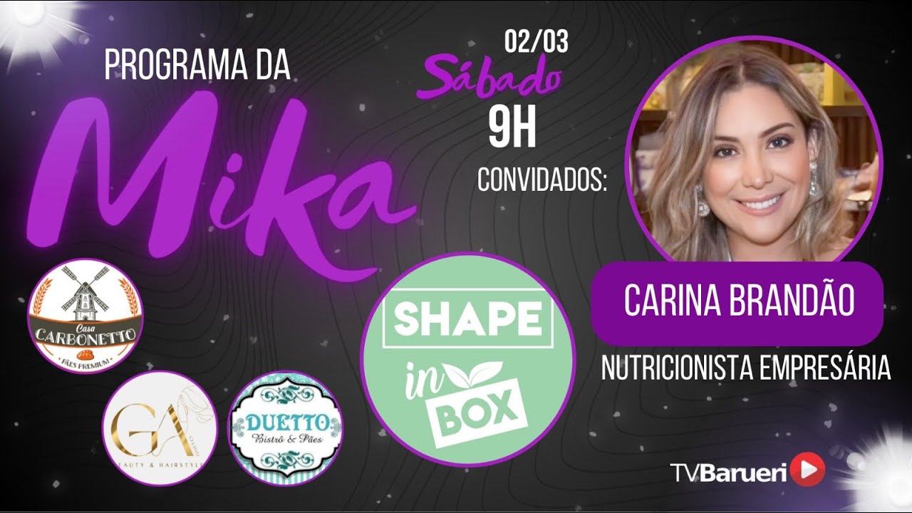 Programa Da Mika Yui – 02/03