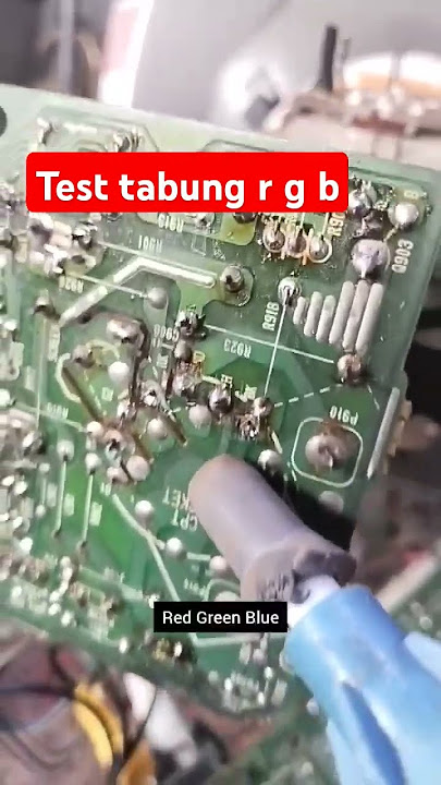 test rgb tabung tv #tv #tvtabung #testtabung
