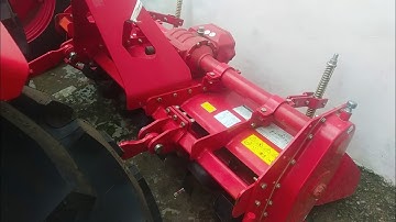 महिंद्रा का 275 di xp plus ट्रैक्टर और 7 Fit रोटावेटर