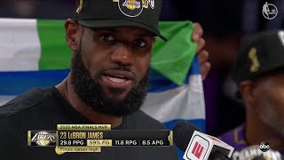 LeBron James Wins Finals MVP - Game 6  | Lakers vs Heat | 2020 NBA Finals