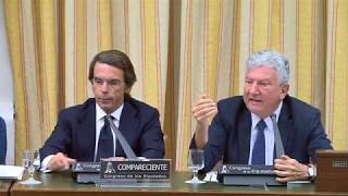 Aznar responde a Rufián (ERC) | Comisión Financiación PP