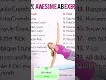 20 Awesome Ab Exercises | Best Core Workout for Strength #youtubeshorts #abworkout #abgoals #abs