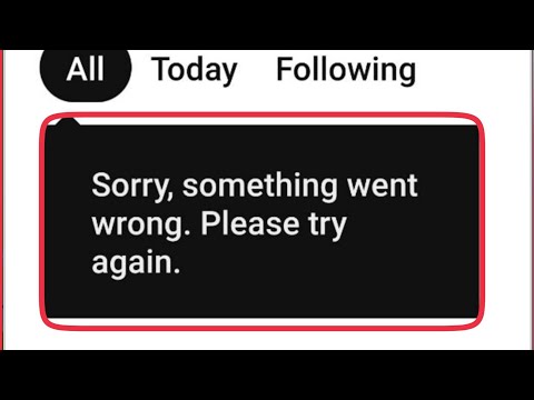 Pinterest Fix Sorry, Something went wrong Please try again & Not Working Problem Solve in pinterest