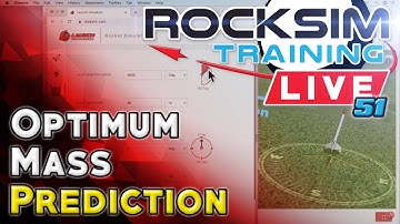 Optimum Mass Prediction for a Model Rocket