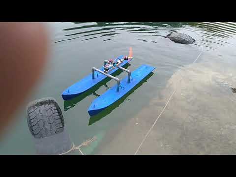 Rc Toy Bau Rescue Hovercraft Vision 3 boat