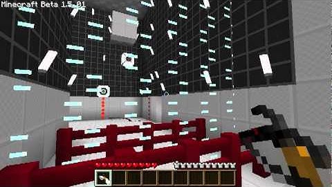 Aperture Science Minecraft WIP Preview 11