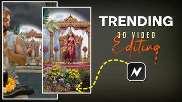 🔥 Durga Maa 3D Status Editing Tutorial | Node Video Navratri Special 2025 🔥
