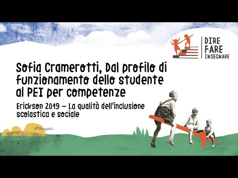 Sofia Cramerotti, Dal profilo di funzionamento dello studente al PEI per competenze.