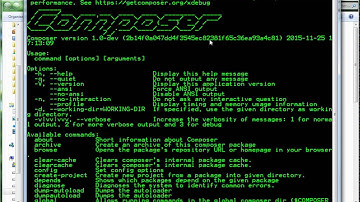 Symfony - 001.01 Créer un projet Symfony avec Composer