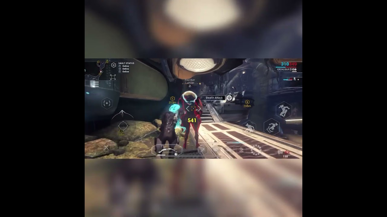 Warframe gaming clips 😈 for all game lovers ☠️ 