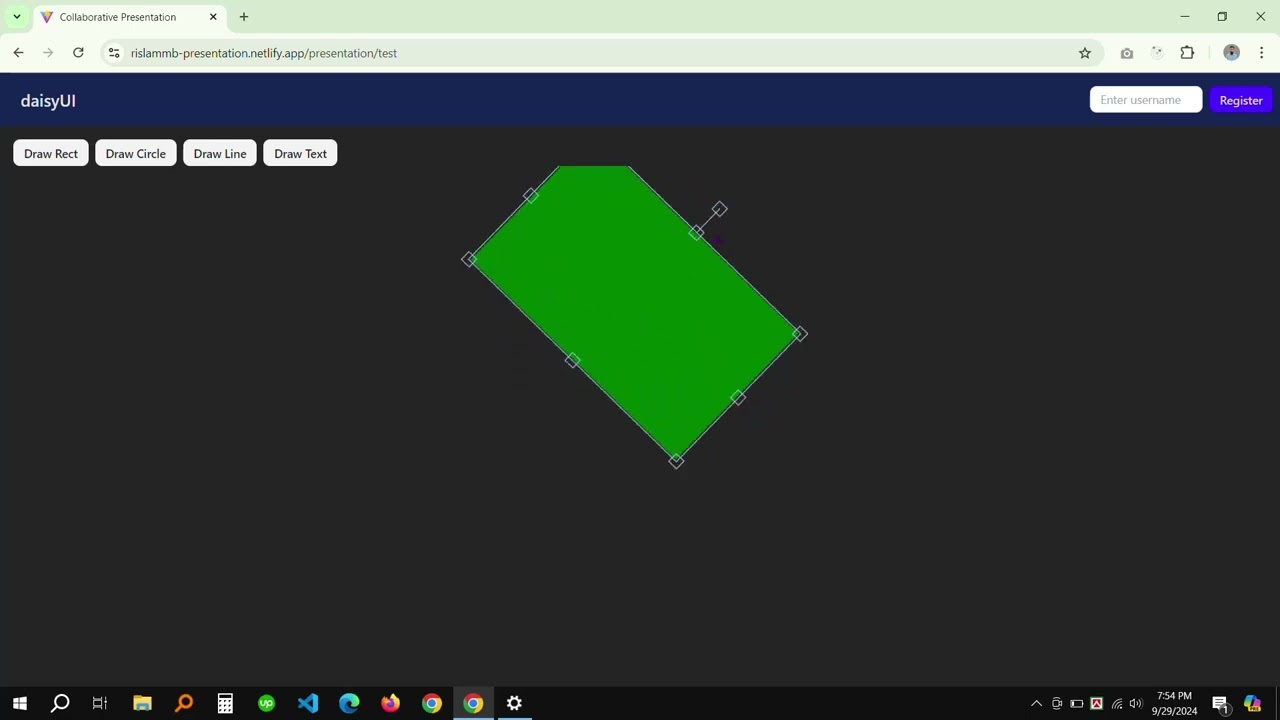 Collaborative presentation software overview