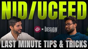 NID/UCEED last minute Tips & Tricks considering new Exam Pattern. A must watch! Ft @KaphalStudio