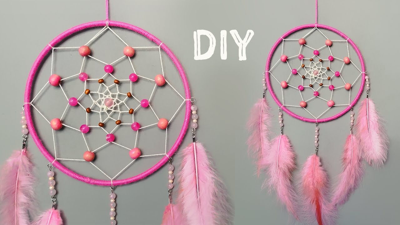 DIY COMO HACER UN ATRAPASUEÑOS Paso a paso |  HOW TO MAKE A DREAMCATCHER Step by Step!