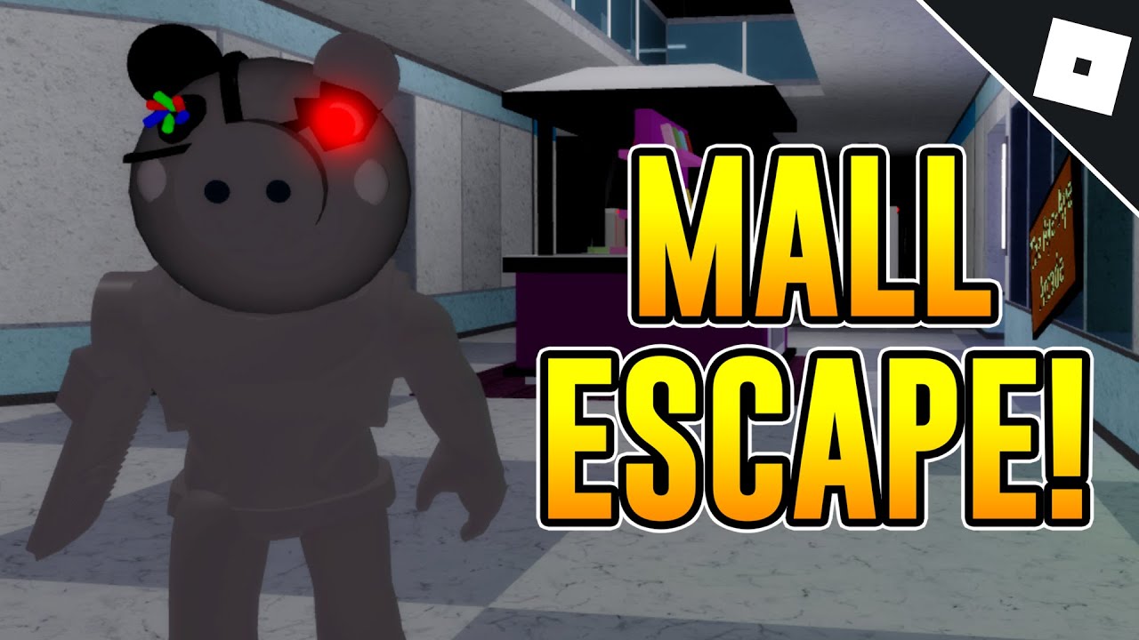 How To Escape The Mall Map Ending Chapter 10 In Piggy Roblox Youtube - roblox mall