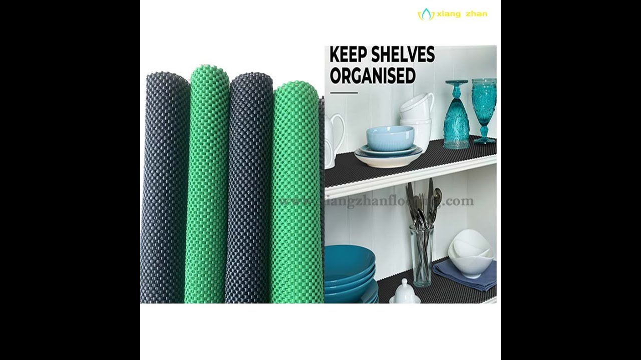 mesh foamed mats PVC anti slip mat anti slip bath mats non slip fabric kitchen shelf drawer liner