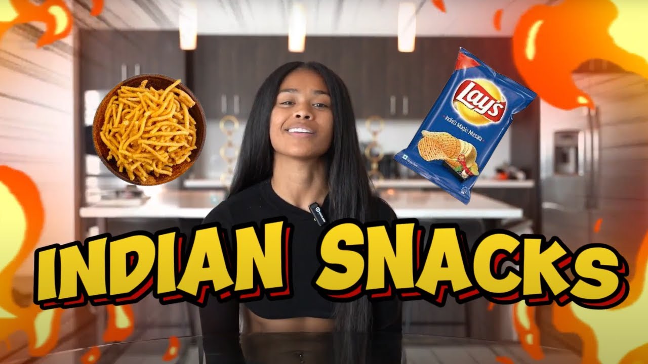 I Tried INDIAN SNACKS!!!! YouTube