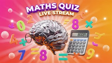 Maths quiz live stream 2025  |  challenging maths quiz