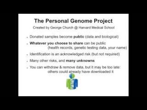 Video: Harvard Personal Genome Project: Leksjoner Fra Deltakende Offentlig Forskning