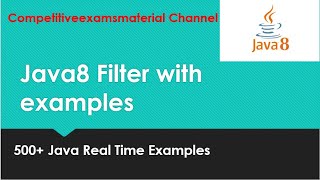 Java 8 Tutorial Stream Filter With Example