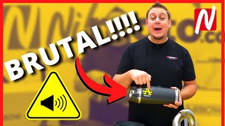 INCREDIBLE how this ARROW WORKS sounds on the MT 07 2022. Step by step assembly TUTORIAL //Nilmoto