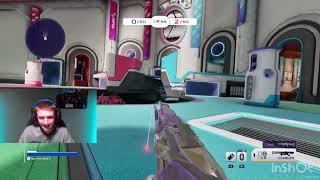 SPLITGATE gameplay, Day 3 (Movement controlled, not good aim)
