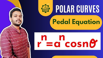 Polar Curves | Pedal equation | Example 4 | Engineering mathematics | Mathspedia |